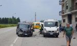 Auto contro moto a Romano Canavese, un morto | FOTO