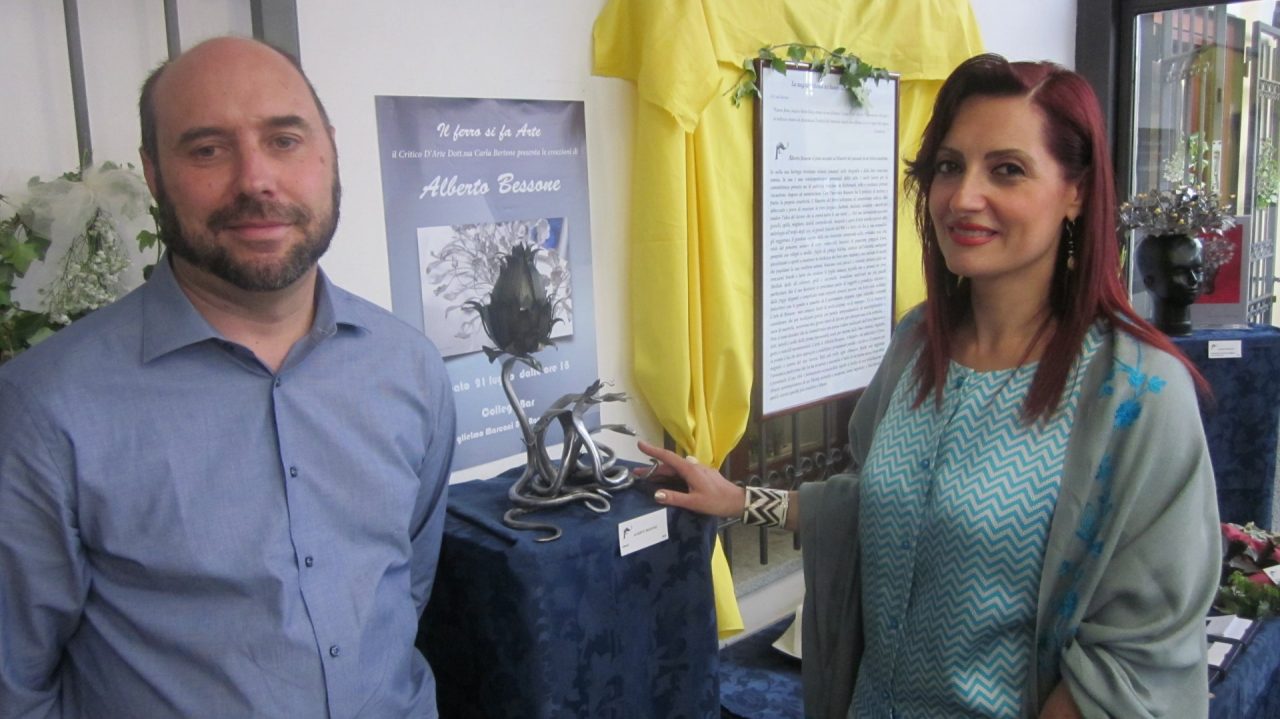 Alberto Bessone a Romano: grande successo per l’aperitivo con l’artista