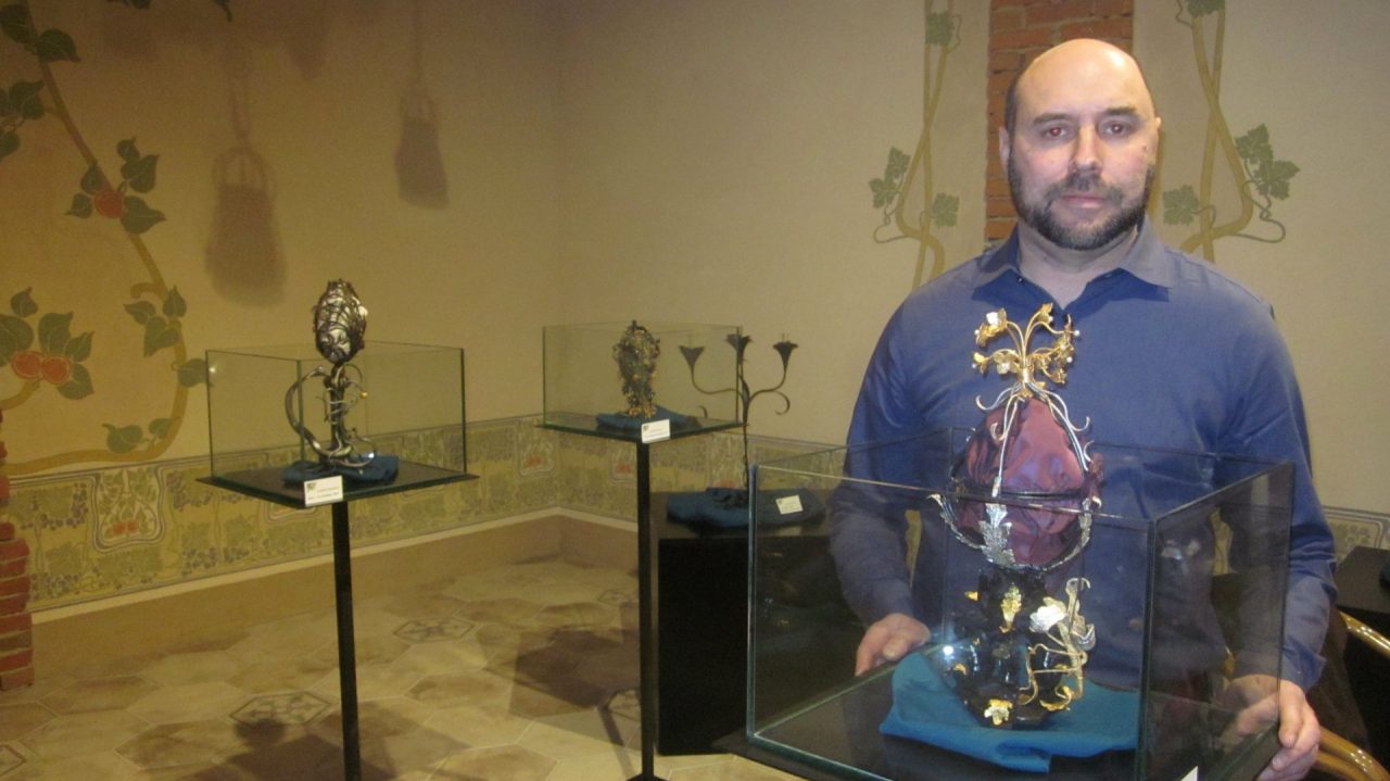 Aperitivo con l’artista Alberto Bessone a Romano Canavese