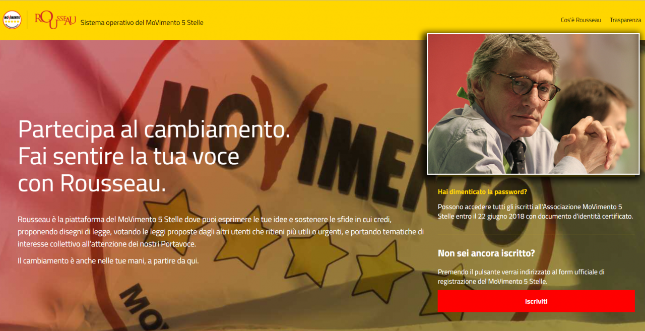 Piattaforma Rousseau, Sassoli (PD): “I bilanci devono essere pubblici”