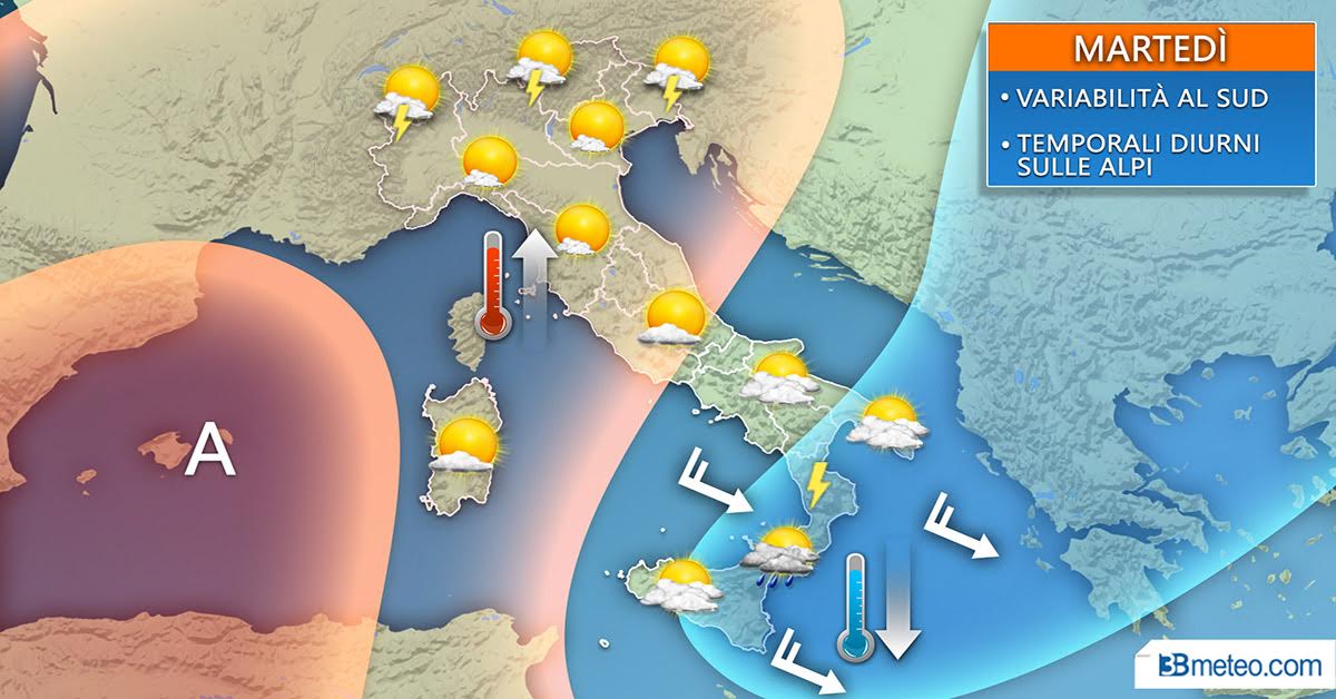 35° ma col temporale