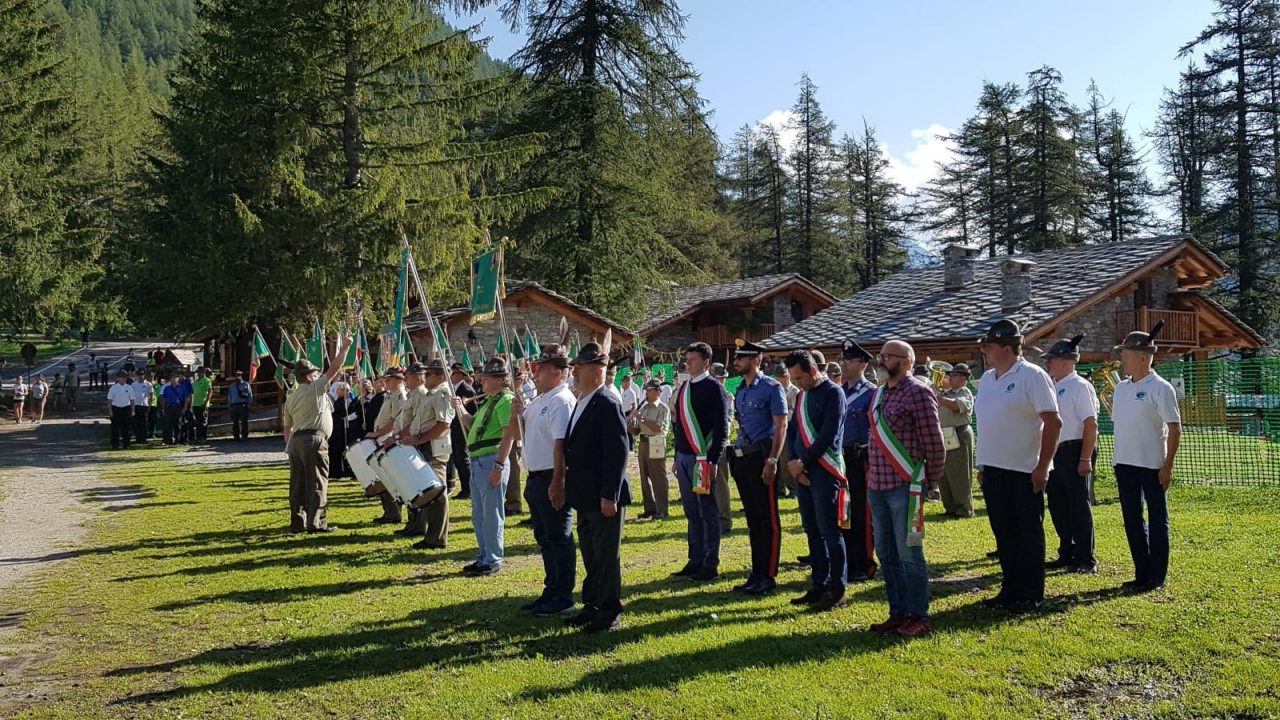 Inaugurato a Ceresole Reale il sacrario in memoria del Battaglione Levanna
