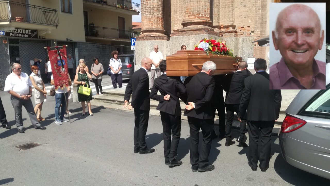 Favria ultimo saluto a Rino Boscarato