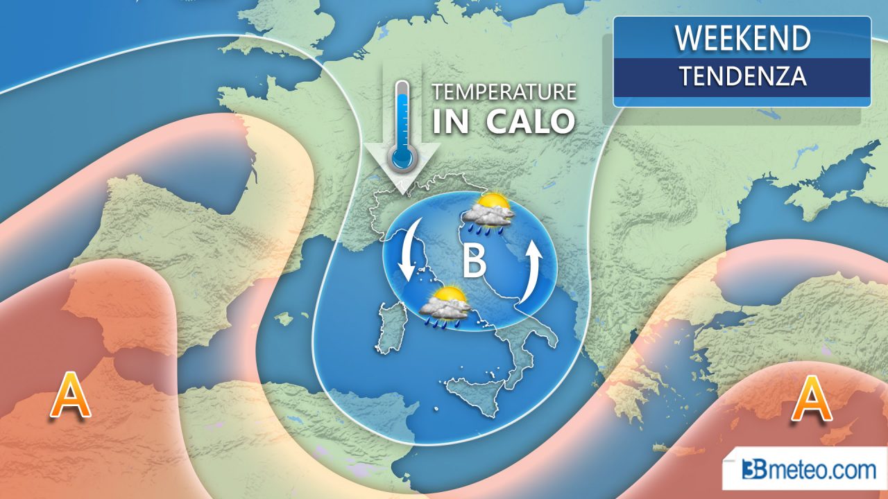 Autunno in arrivano calano le temperature