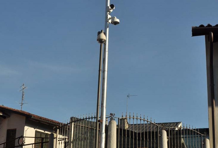 Ecostazione: telecamera in via Gerbidi