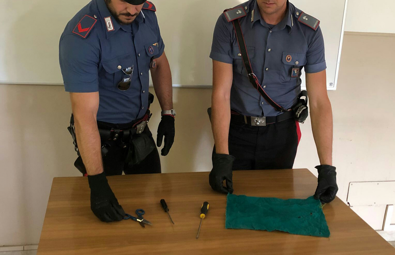 Arrestati ladri d’auto colti in flagrante ad Agliè