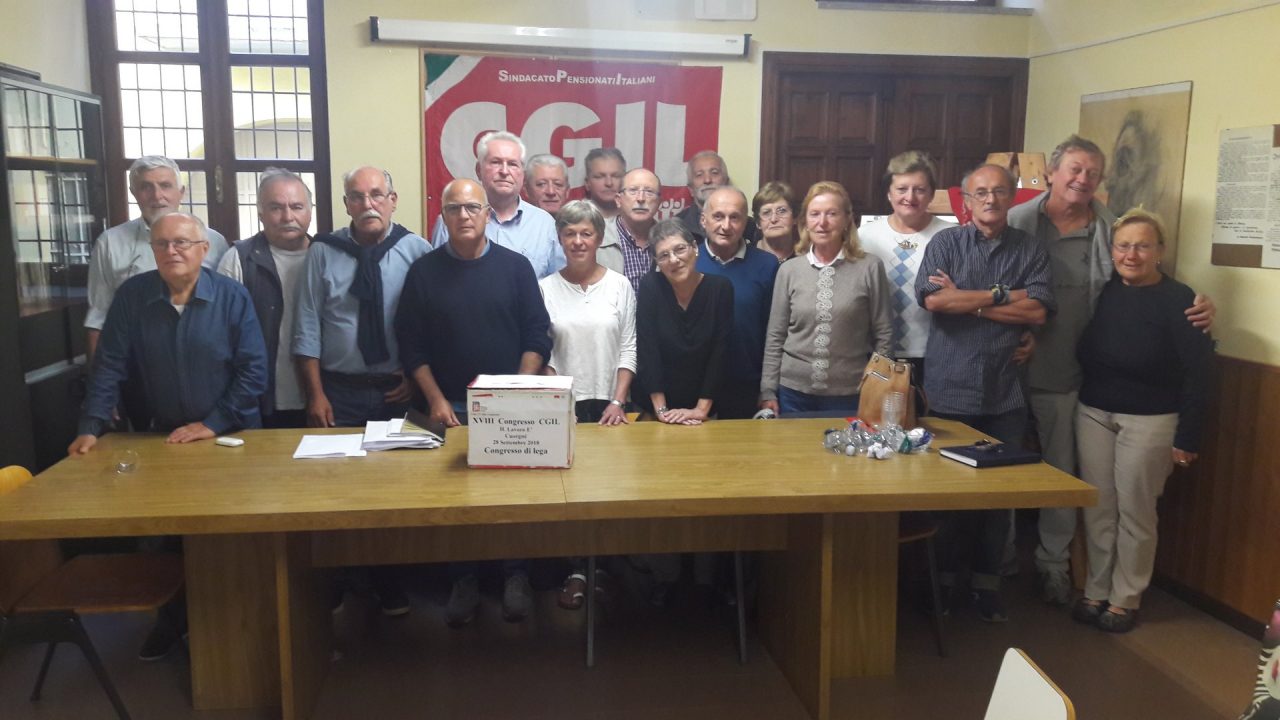 Alfredo Ghella rieletto segretario dello Spi Cgil Alto Canavese