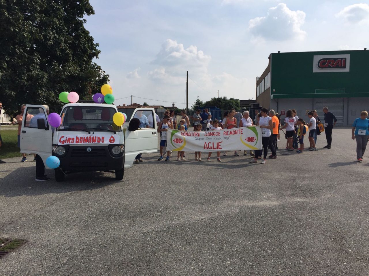Girodando ad Agliè una giornata per sostenere la Fidas