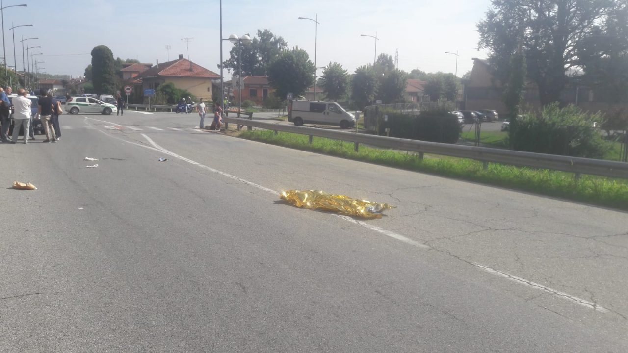 Incidente mortale a Lombardore anziana investita sulle strisce