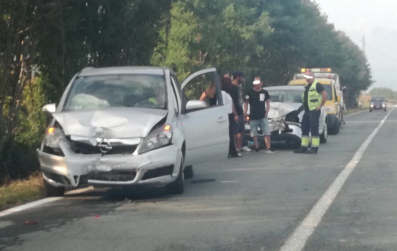 Incidente sulla Favriasca: quattro le vetture coinvolte