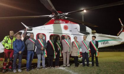 Inaugurato atterraggio in notturna dell'elisoccorso (VIDEO)
