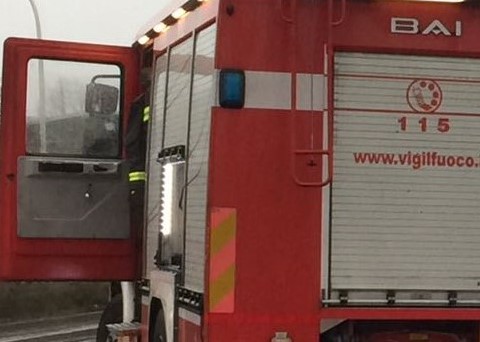 Allarme incendio  nell’ Area Industriale