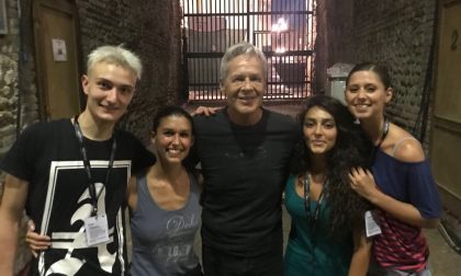 Sul palco con Baglioni la lanzese Anastasia Aiello all'Arena di Verona