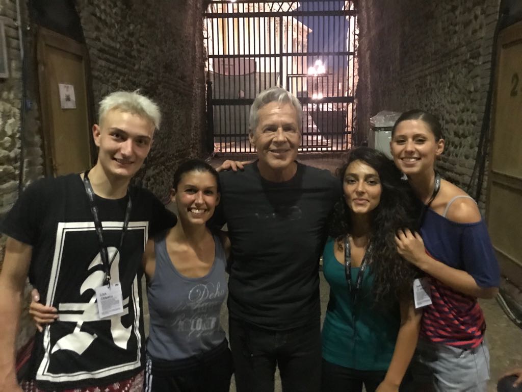 Sul palco con Baglioni la lanzese Anastasia Aiello all’Arena di Verona