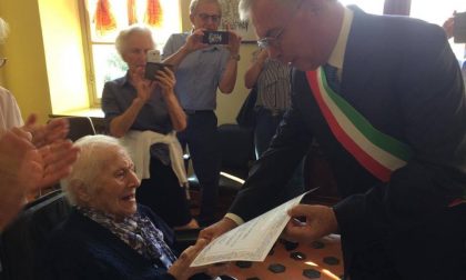 San Carlo, auguri a nonna Cristina, 105 anni