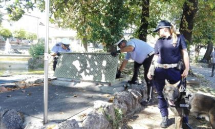 Cane poliziotto fascista, è polemica