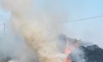 Fiamme nell'azienda agricola | FOTO