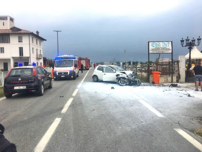 Incidente mortale a Caluso, una vittima e due feriti | FOTO