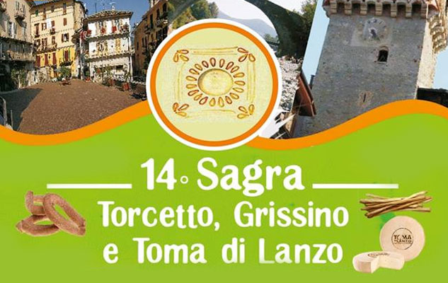 Lanzo presenta la Sagra del Torcetto, Grissino e Toma