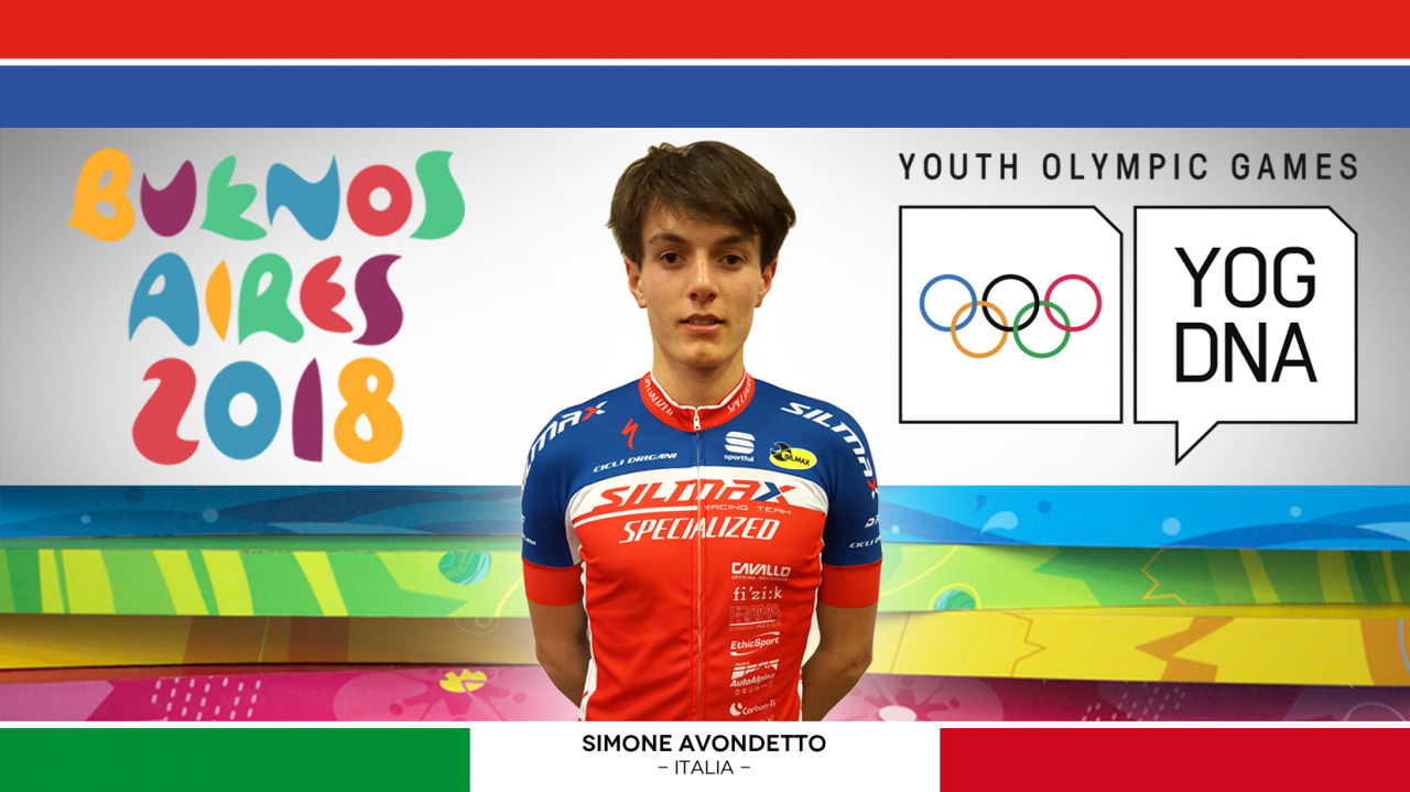 Simone Avondetto convocato per le Olimpiadi Giovanili 2018