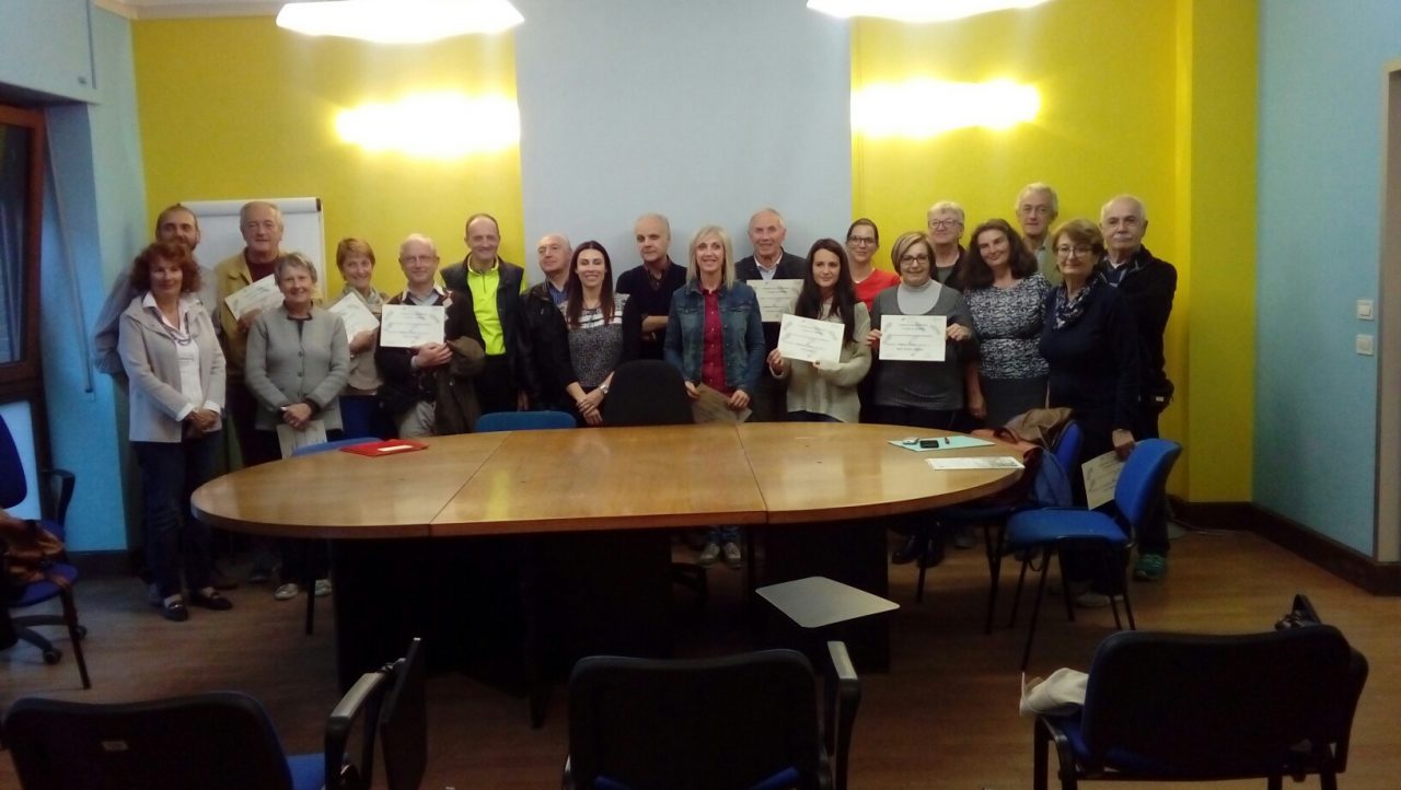 Corso di formazione per Walking Leader: consegna degli attestati