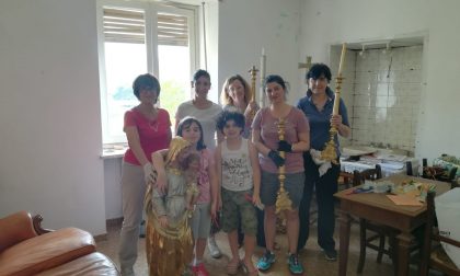Fedeli ristrutturano la chiesetta della loro frazione