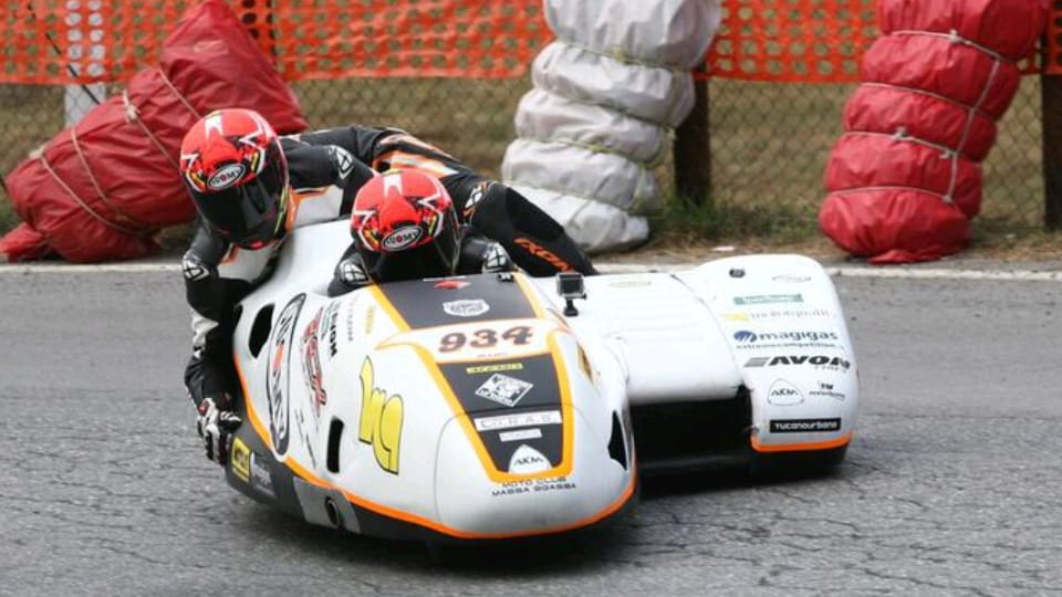 Nei sidecar Bottino sfiora il titolo nazionale in salita