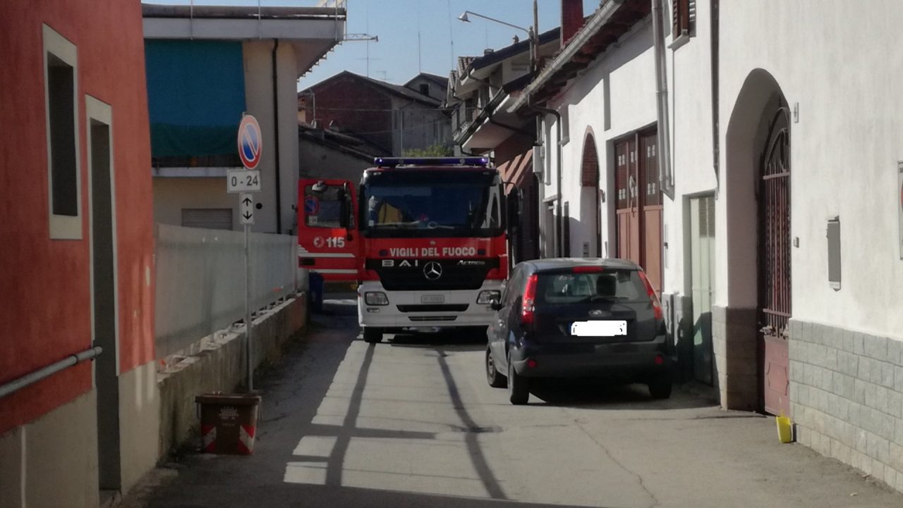 Odore di gas a Favria, intervengono i Vigili del fuoco