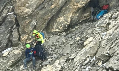 Soccorso alpino porta in salvo due escursionisti tedeschi