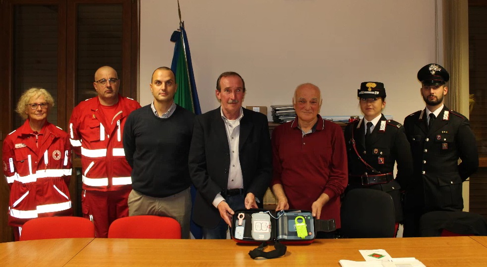 Tiro a Volo “Peroglio”: donato un defibrillatore al Comune di Baldissero