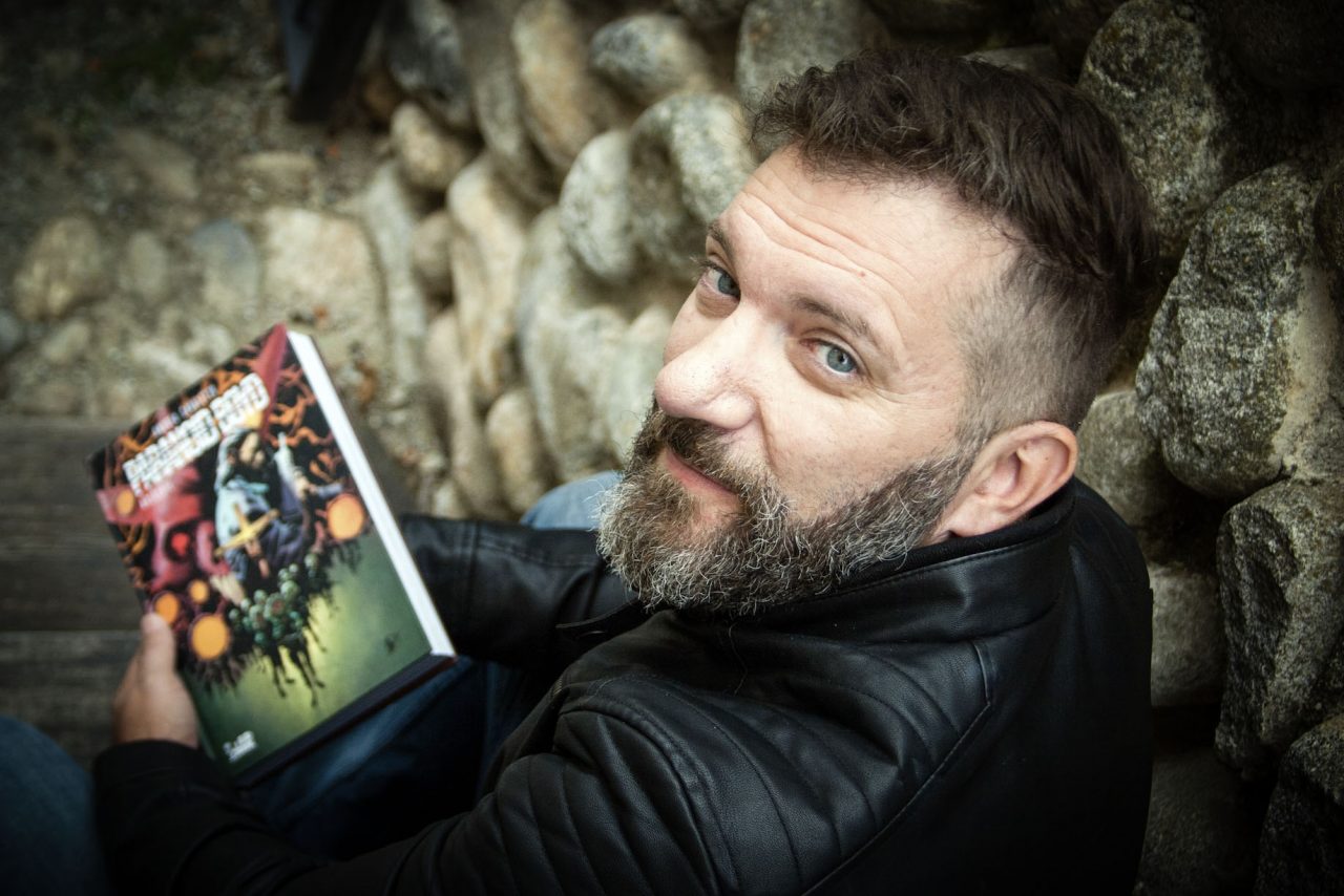 Fumetti al Plaza Cafè: protagonista il salassese Andrea Cavaletto