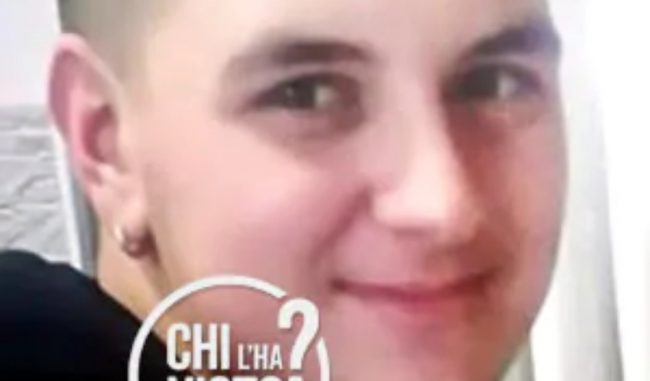 Giovane scomparso contatta la famiglia