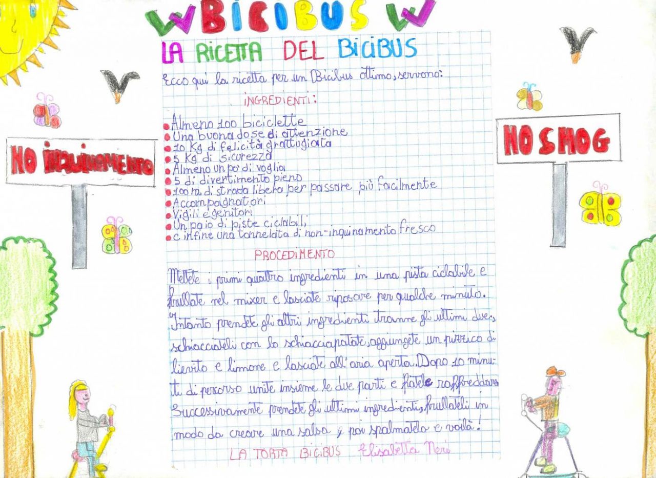Si va a scuola in bicibus da domani a Ivrea