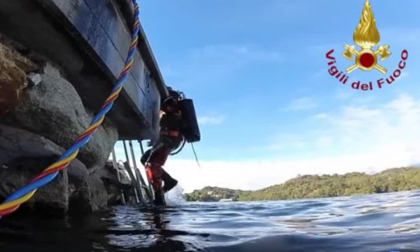 Esercitazione vigili del fuoco al lago Sirio | VIDEO