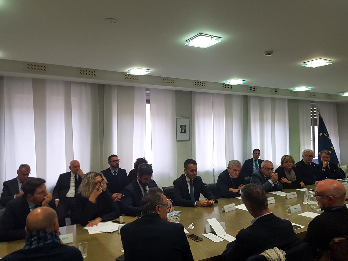 Di Maio in Regione Piemonte interviene su Comital