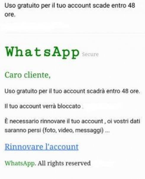 Nuova truffa Whatsapp: l’allarme della polizia postale