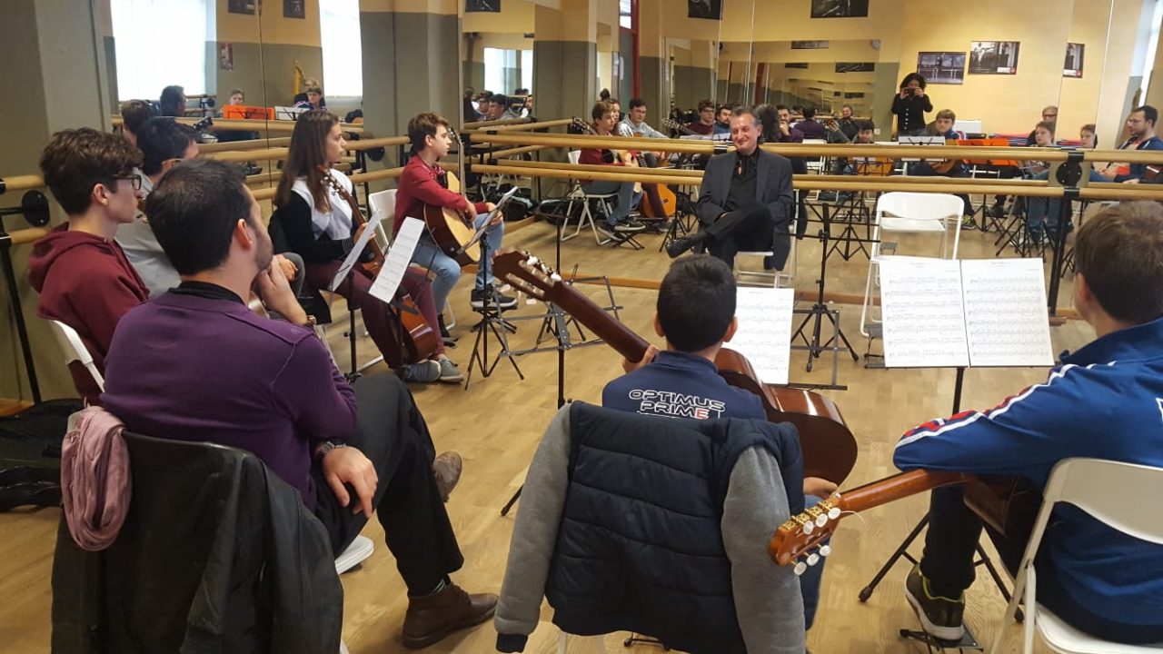 Seminari sulla chitarra, docenti Maurizio Colonna e Pietro Locatto