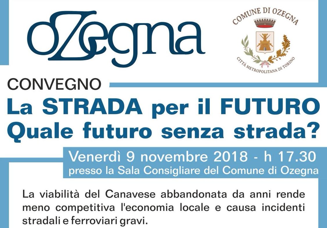 La strada per il futuro, oggi il convegno a Ozegna