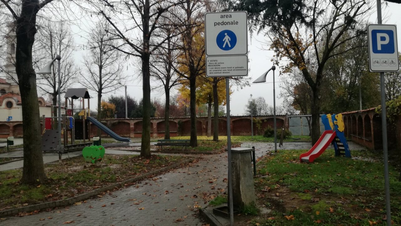 Parco giochi di Feletto sottoposto ad un restyling