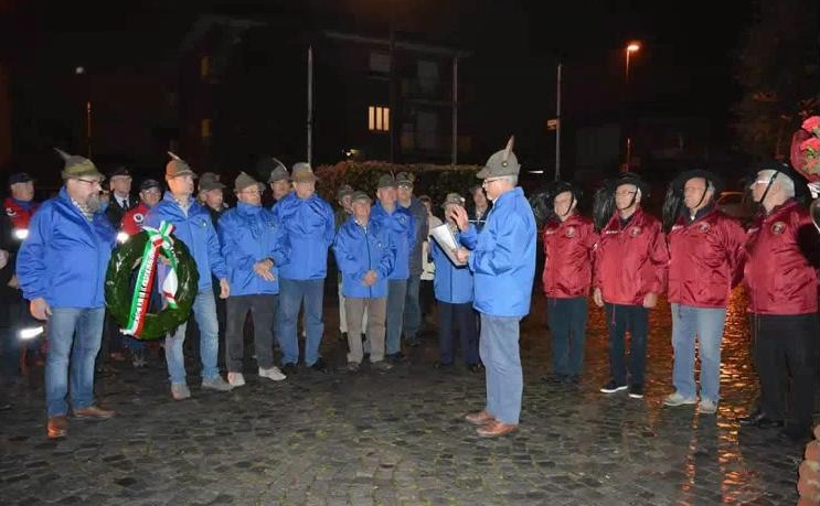 Alpini Leini in ricordo del centenario della fine della Grande Guerra