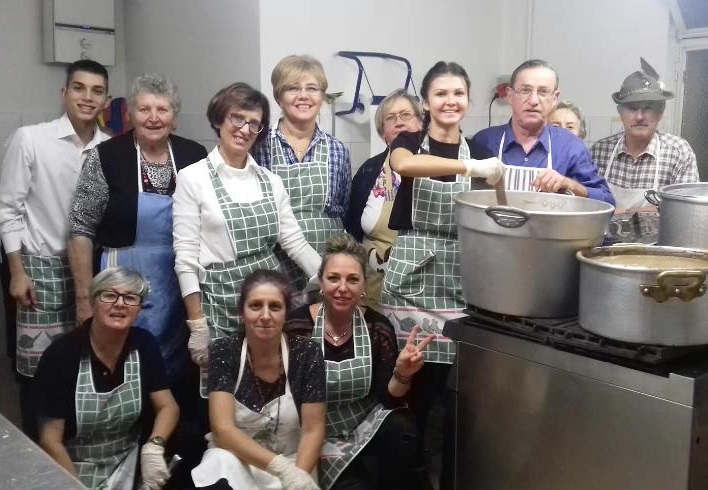 Duecento commensali  per gustare la tipica «crema» piemontese