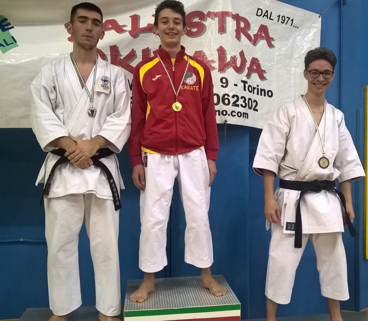 A Torino Shin Gi Tai 12 volte a podio nel karate