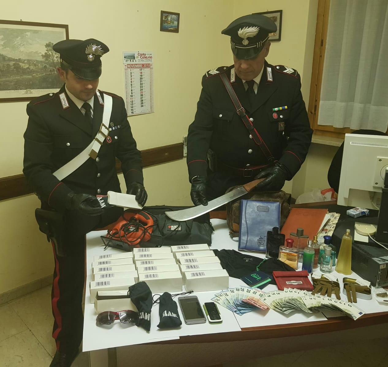 Barista arrestato per spaccio a Valperga dai carabinieri