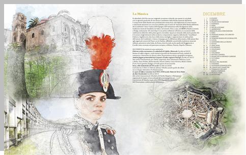 Ivrea nel calendario storico dei Carabinieri 2019