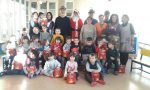 Gli Alpini di Valperga portano il Natale alla scuola Luttati