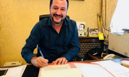 Il leader della Lega Matteo Salvini scrive ai sindaci canavesani