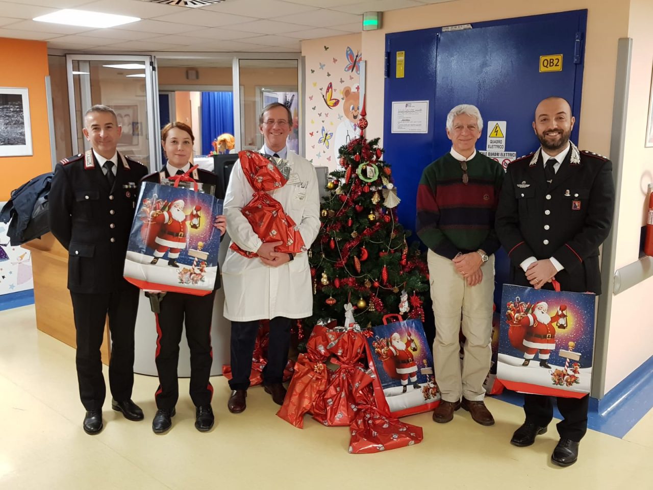 Festa di Natale in Pediatria a Ciriè