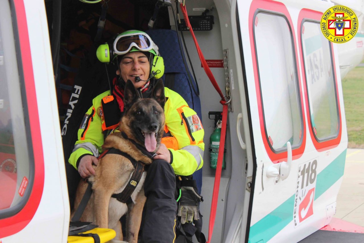 Unità cinofile da valanga da oggi presidiano le basi di elisoccorso