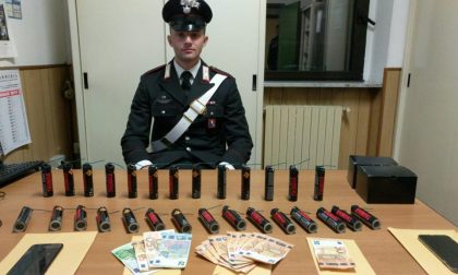 Sequestrato per debiti di droga, blitz dei carabinieri a Caselle