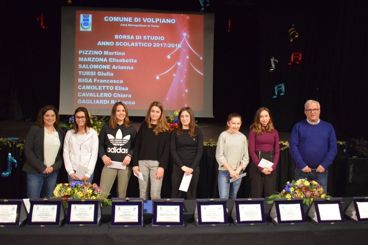 Tempo di premiazioni: studenti e sportivi volpianesi sugli scudi